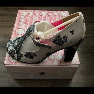 Hot Chocolate Design Spiderweb Maryjanes